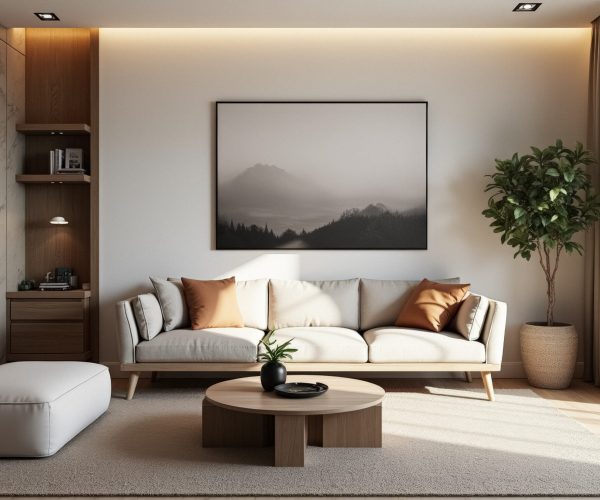 wohnzimmer-mittels-home-staging-dekoriert wohnzimmer-mittels-home-staging-dekoriert